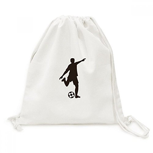 Sac à dos cordon football en toile souple et ultra léger