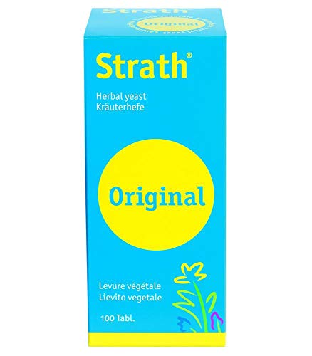 Strathu00ae Original | Food supplement with natural herbal yeast | Valuable daily nutritional supplement | Packaging size 100 tablets