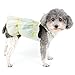 Ranphy Dog Dresses for Small Dogs Girl Female Cute Plaid Dog Sundresses Puppy Suspender Skirt Pet Spring Summer Clothes with D-Ring Cats Apparel Costumes, Yellow, M