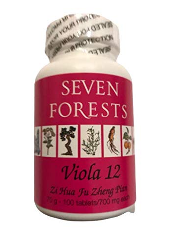 Viola 12 Tablets, 100 count , Seven Forest