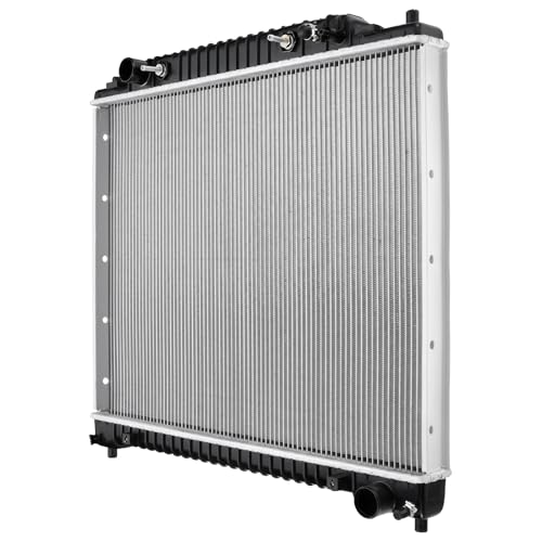Image of BDFHYK 1725 Aluminum Radiator for Ford F-250 F-350 1995-1997, CU1725, 26mm Core, Direct Fit Replacement, OE F5TH8005C5 F6TH8005AB F7TH8005CA