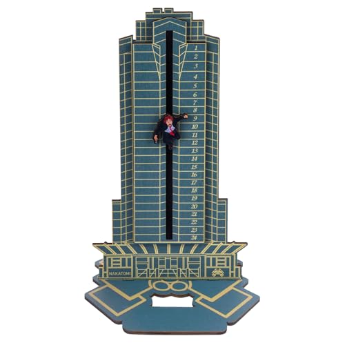 Jul Die Hård adventskalender, MUNSKT Jul nedräkningskalendrar, jul Hans Gruber interaktiv adventskalender för bordsdekorationer, festgåvor, klassrumspriser, julklapp