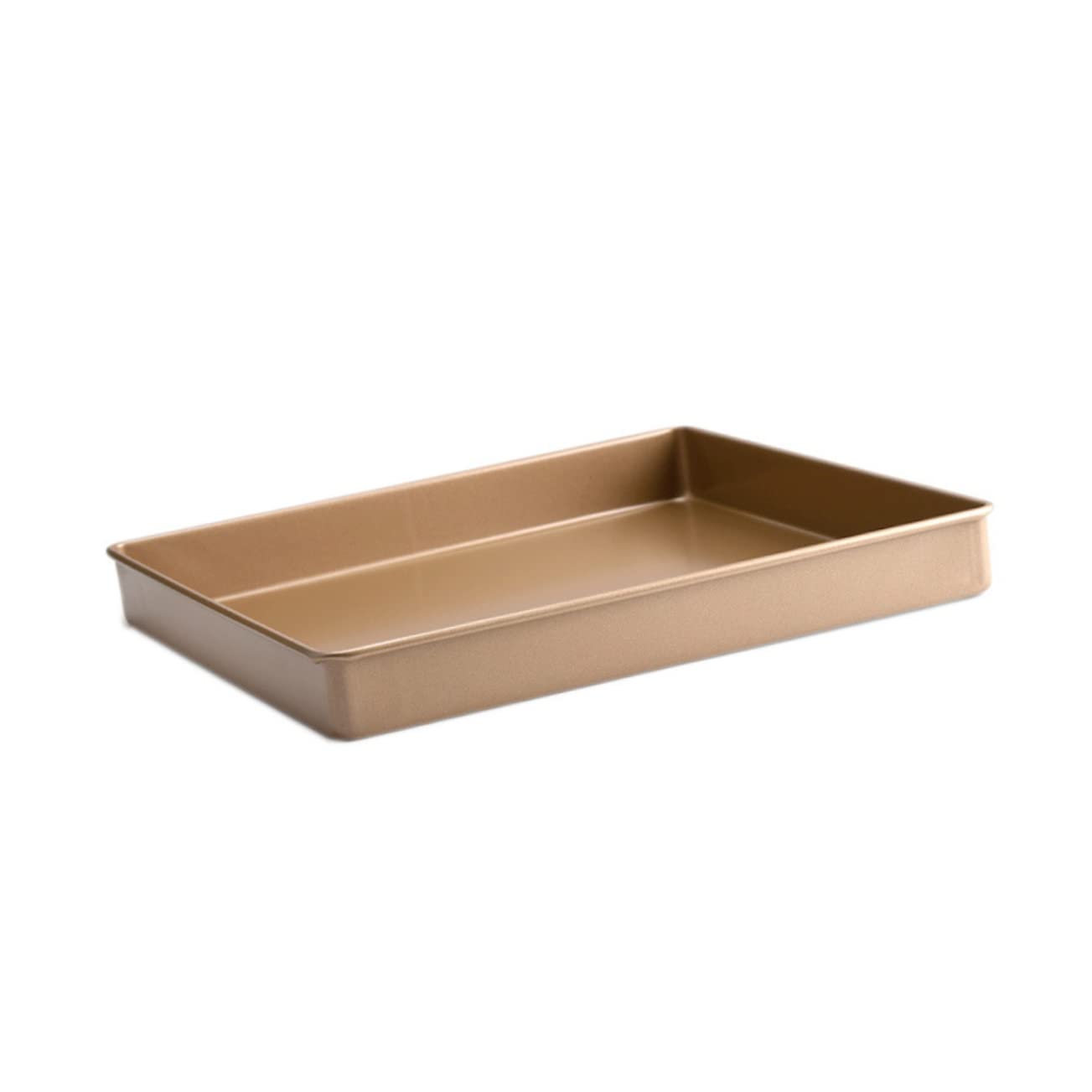 SOLUSTRE 11 Non Stick Square Baking Tray Carbon Steel Pan for Even Heating and Easy Cleaning for Baking Pastries and Desserts Heat Resistant Kitchen Essential