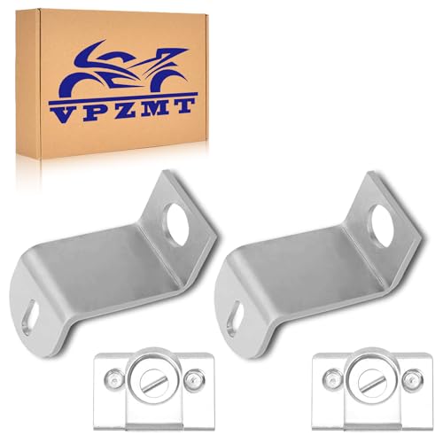 VPZMT Saddle Bag Mounting Bracket & Stud Receptacle for 1995-2005 Harley Electra Glide/Road Glide/Road King/Tour Glide, Replace# 90801-95 (Saddlebag Bracket Mount & Stud)