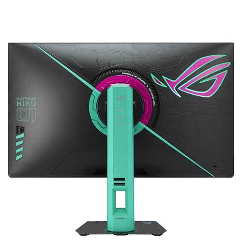 Image of ASUS ROG Strix XG27ACMEG-G 27 Inch 1440p 260Hz Gaming Monitor Miku Edition