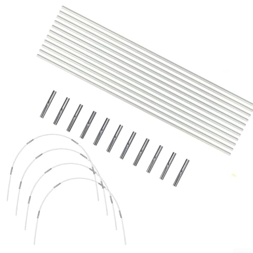 Kit de cerceaux de jardin en fibre de verre pour cadre de serre surélevé, structure de tunnel de culture à faire soi-même avec arceaux en polytunnel, protection contre le gel et support pour potager – vue 3