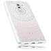Produktbild mumbi Hülle kompatibel mit Honor 6X Handy Case Handyhülle mit Motiv Mandala rosa, transparent