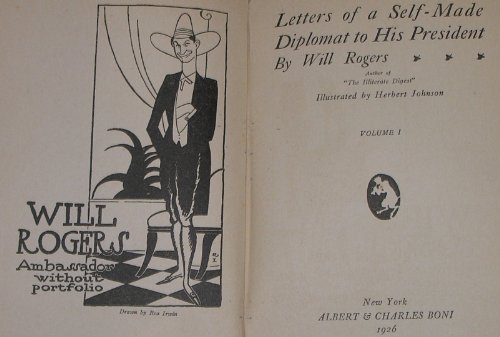 Letters of a Self-Made Diplomat to His Presiden... B00086S4JK Book Cover