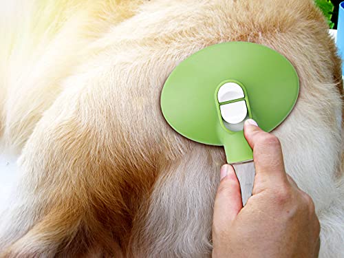 Dog Brush Detangling Cat Brush for Shedding and Grooming Self Cleaning Slicker Brush with Sprayer Gently Remove Loose… - Image 4