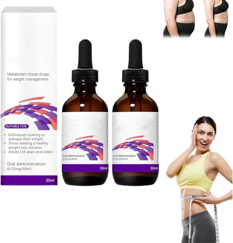 Veronvy GLP-1 - Gotas ardientes para el metabolismo, gotas de vitaminas que aumentan el metabolismo, gotas para quemar Veronvy para hombres y mujeres (2)