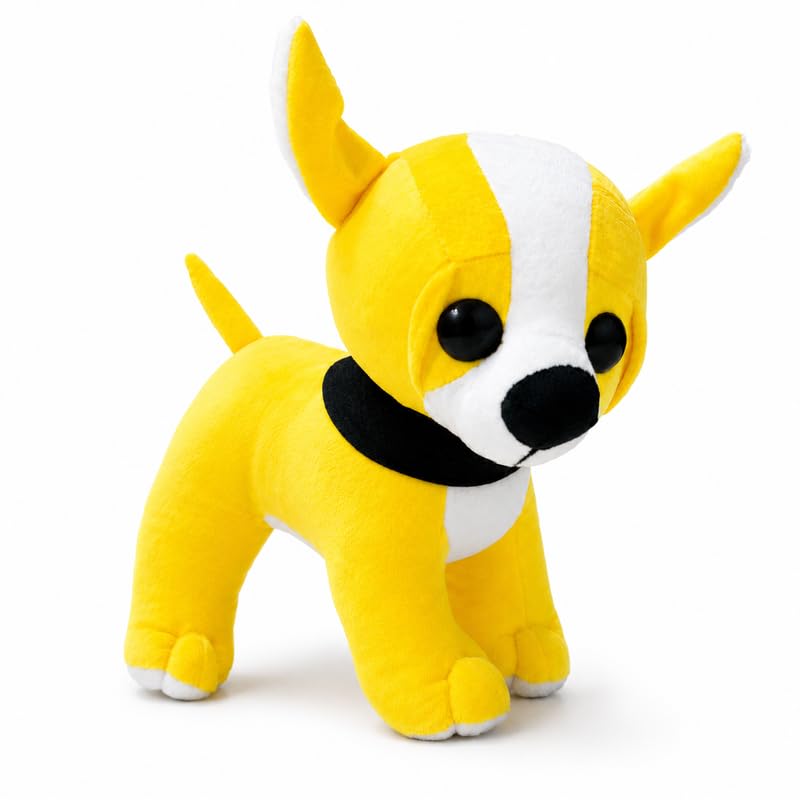 Image of Yellow Dog Soft Toy 25 cm Plush Stuffed Puppy Toy for Kids | Ultra Soft Dog Teddy | Cute Animal Plush Doll | Washable Cuddly Toy for Boys, Girls & Babies | Birthday Gift, Home Decor