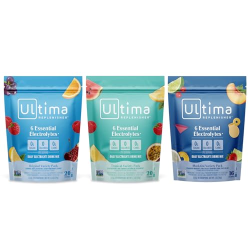 Ultima Replenisher Daily Electrolyte Powder Drink Mix – Sugar Fre...