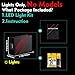 LocoLee Light kit Compatible with Lego Peely Bone Fortnite 77072 - Only Lights, NO Bricks, Lighting Accessories Compatible with Lego 77072 Fortnite: Skeleton Banana Man
