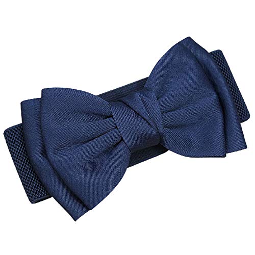 Bowknot Cute Wide Elastic Stretch Waist Belt for Girls Dress Accessories