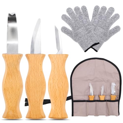 Raxfekro Kit Scalpelli per Legno