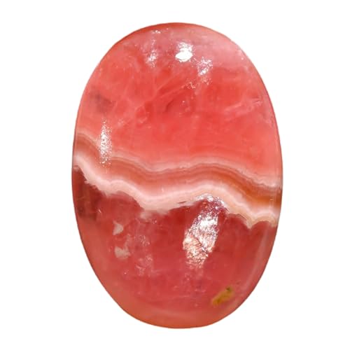 Rhodochrosite naturelle 32x21mm cabochon en vrac GH_NAT_05881 pour création de bijoux uniques DIY