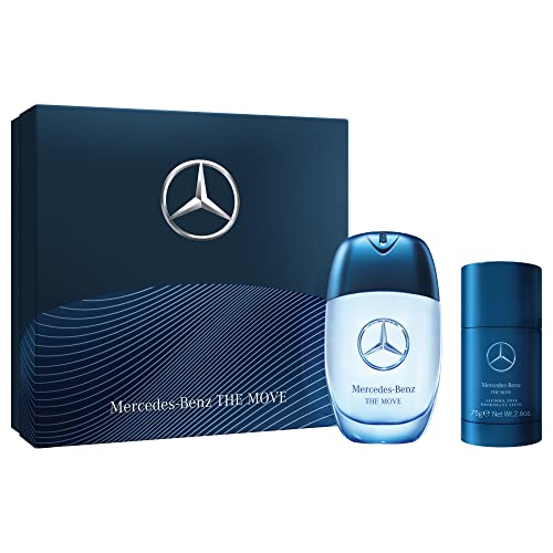 Mercedes Benz The Move 3.4 oz Eau De Toilette and 2.6 oz Deodorant Stick 2 Piece Gift Set