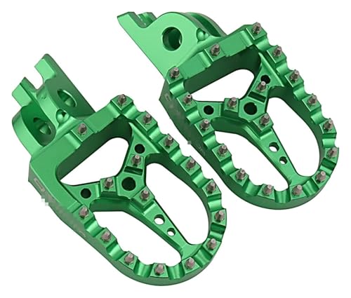 Repose pieds pour KX250F KX450F et KLX450R pédales de moto CNC billet
