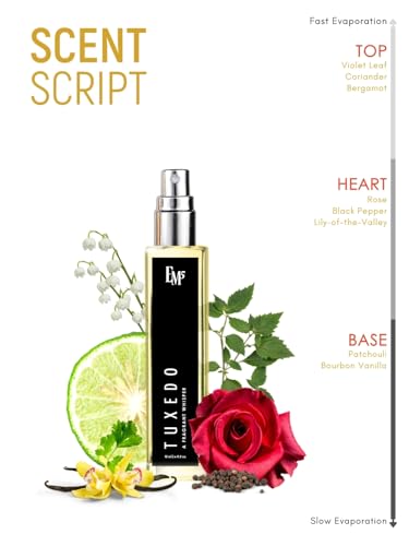 Image of EM5 Tuxedo Unisex Perfume | Patchouli Amber Fresh Spicy | Eau De Parfum Spray for Men & Women | Gift for Him /Her | 15 ml