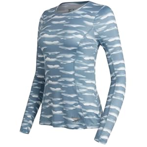 Reebok Women’s Performance Thermal Shirt – Athletic Base Layer Long Sleeve Shirt (S-XL)