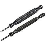 ARES 10075-2-Piece Hinge Pin Remover Punch Set - Includes Heavy Duty and Standard Hammerless Hinge...