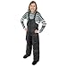 iXtreme Kids Insulated Ski Bib Snow pant Snowboard Snowsuit (Grey, 8/10)