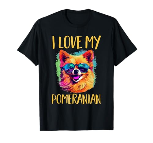 Pomerania Pomerania Pom-Pom - I Love my Pomeranian Camiseta