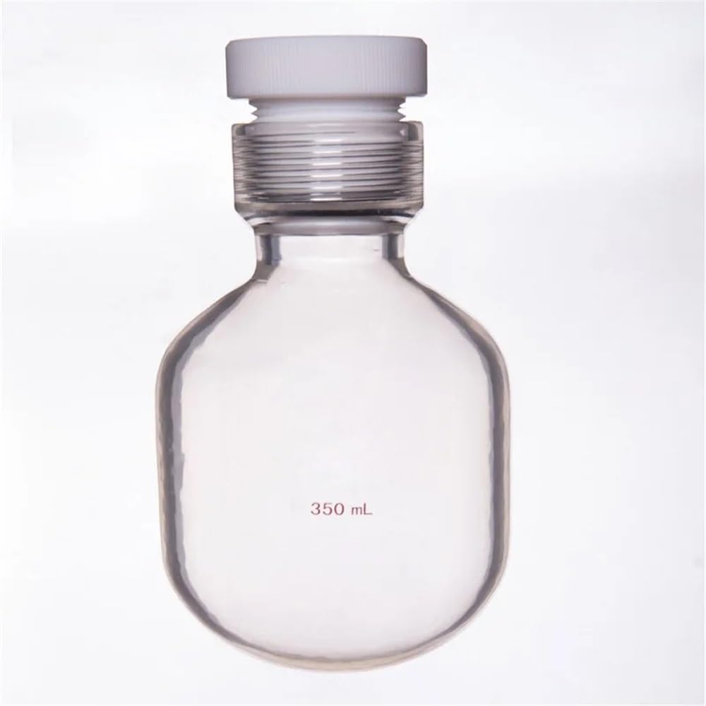 Cristalería de Laboratorio Tapón de rosca interna de PTFE for revestimiento de botellas de pared gruesa resistente a la presión P17(100mL-P170100D)