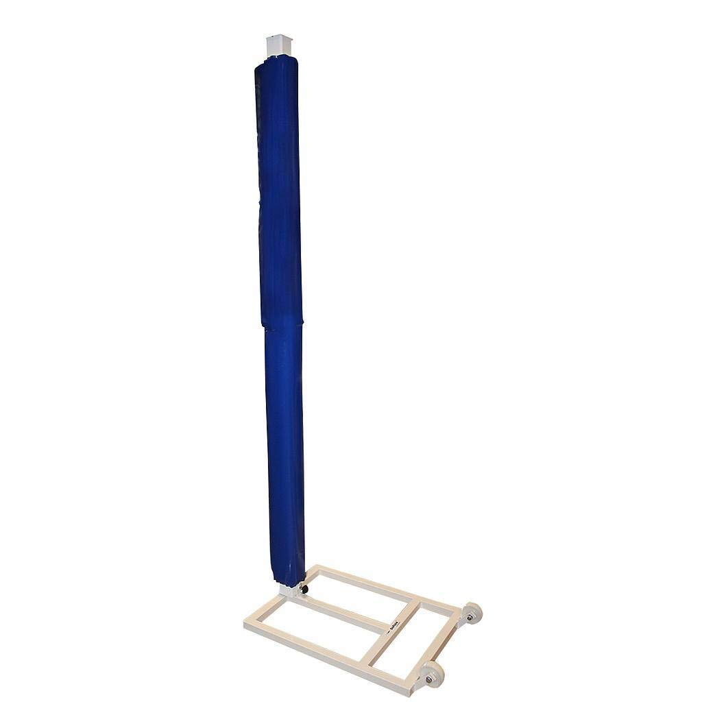 Softee Equipment 0501914 Protección Postes Cuadrados, Blanco, S