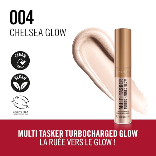 Rimmel Multi-Tasker Turbocharged Glow Highlighter 004 Chelsea Glow
