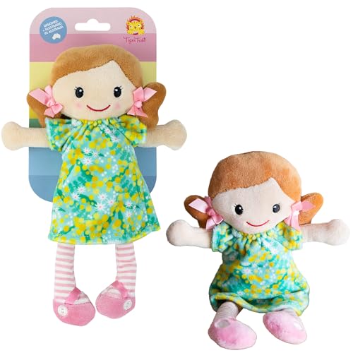 Muñeca de trapo Nellie Tiger Tribe 25 cm suave y lavable miniatura 5