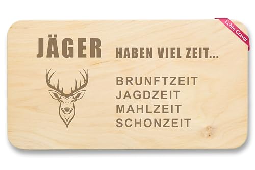 Frühstücksbrettchen Holz Natur - Frühstücksbrett - Brotzeitbrett...