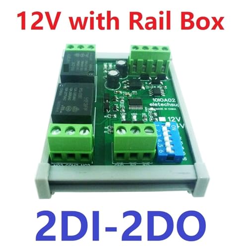Carte d'Extension PLC IO Modbus RTU RS485 Module Relais 12V 2CH - 3