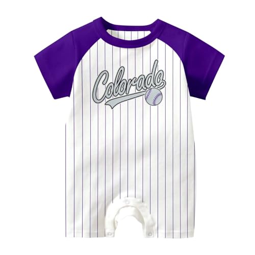 Image of KREDE Baby Clothes Unisex Bodysuit White Custom Name Number for Baby Boys