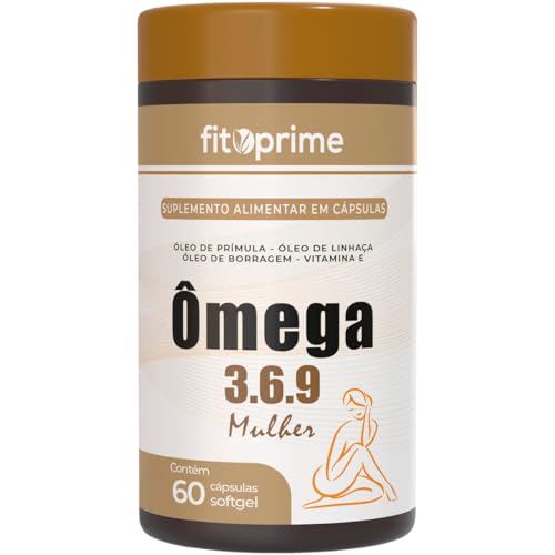 Ômega 3.6.9 Mulher - Prímula, Linhaça e Borragem 60 Cápsulas