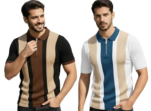 Image of AUSK Men Polo Tshirt with Half Sleeve Regular Fit