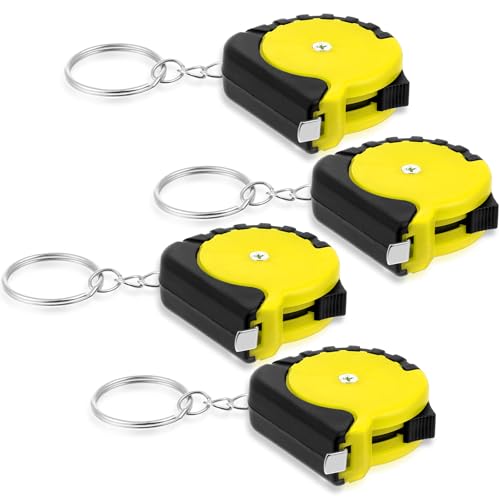 Cinta métrica mini retractil 3.3 ft 4 piezas miniatura 1