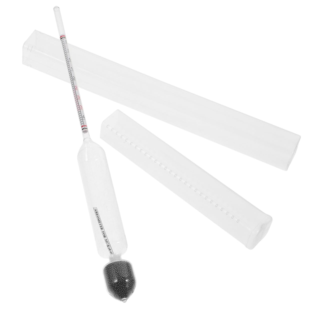 CIYODO 2pcs Convenient Hydrometer for Milk Lactometer with Stronger Structure for Accurate Lactate Measurement for Home Use Kitchen Supplies