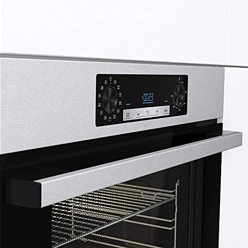 Hisense-BSA65226AX-Horno-Multifuncion-con-Vapor-Funcion-Freidora-de-Aire-sin-Aceite-Gran-Capacidad-77LCoccion-Simultanea-5-Niveles-ventilador-XXL-Pizza-mode-300o-Puertas-removibles-Inox
