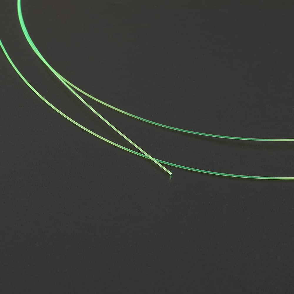 SHARROW 6 mètres Tige de Remplacement pour Viseur d'arc en Fibre Optique pour Viseur d'arc à Poulies Diamètre de 0,5/0,75/1,0 mm Disponible