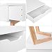 Homfa Mesa de Escritorio Mesa para Ordenador Escritorio para Estudio Oficina Dormitorio...