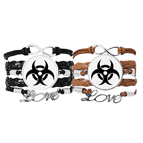 Rayonnements Toxiques Nuisibles Bracelet Cuir pour Rompre la Monotonie du Style
