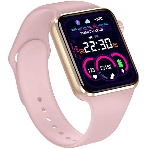 Smart Watch per telefoni Android e iOS, Smartwatch 2.19 Touchscreen Activity Tracker con cardiofrequenzimetro, monitoraggio del sonno, contapassi, fitness tracker compatibile con iPhone, per bambini,