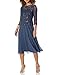 Produktbild EMMA Street Damen 1 Piece Beaded Sleeve top Over Long Full Chiffon Skirt Kleid für die Brautmutter, anthrazit, 38