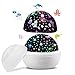 Produktbild LED Sternenprojektor Lampe,Nachtlicht Baby 360 Grad Rotierenden Projektionslampe mit Sternenhimmel Ozean Lichtprojektion Farben ändern Warme Nachtlicht für Kinder,Geburtstage Party Gift Weihnachten