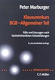Klausurenkurs BGB - Allgemeiner Teil