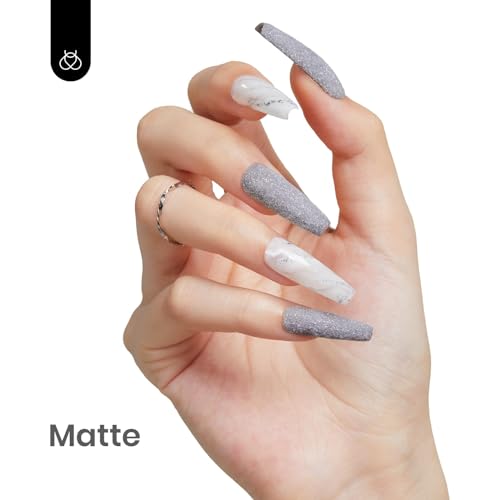 Image of Beetles Gray Gel Nail Polish - 1PC 15ML Solid Grey Color Nails Soak Off LED UV Lamp DIY Manicure Decoration Nail Art Design Salon at Home Gift for Women Girls