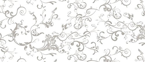 Toile Cirée Décorative TWIST Effet Nacré - Rectangle 140x100 Cm Antitache - Parfaite Pour La Table