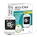 Accu-Chek Instant Blood Glucose Glucometer (with Bluetooth) with Vial of 10 Strips