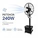 Imagen de Bilake Ventilador Nebulizador Industrial Mist 240W